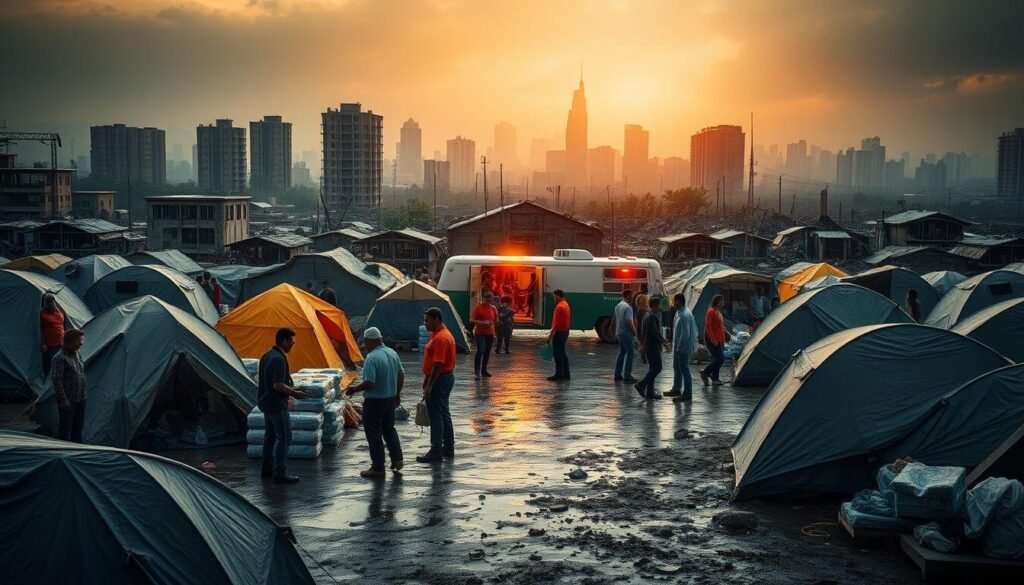 disaster relief for felons
