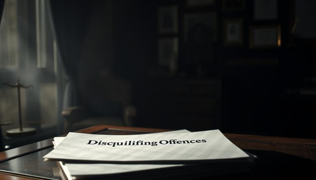 disqualifying offenses