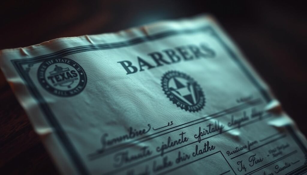felon barber license