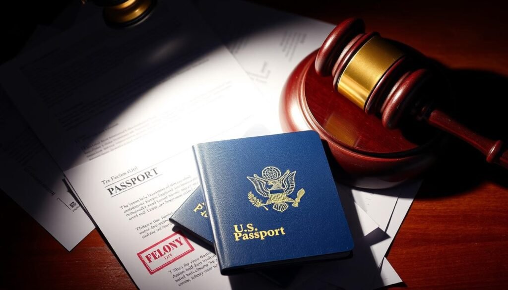 felonies affecting passport application