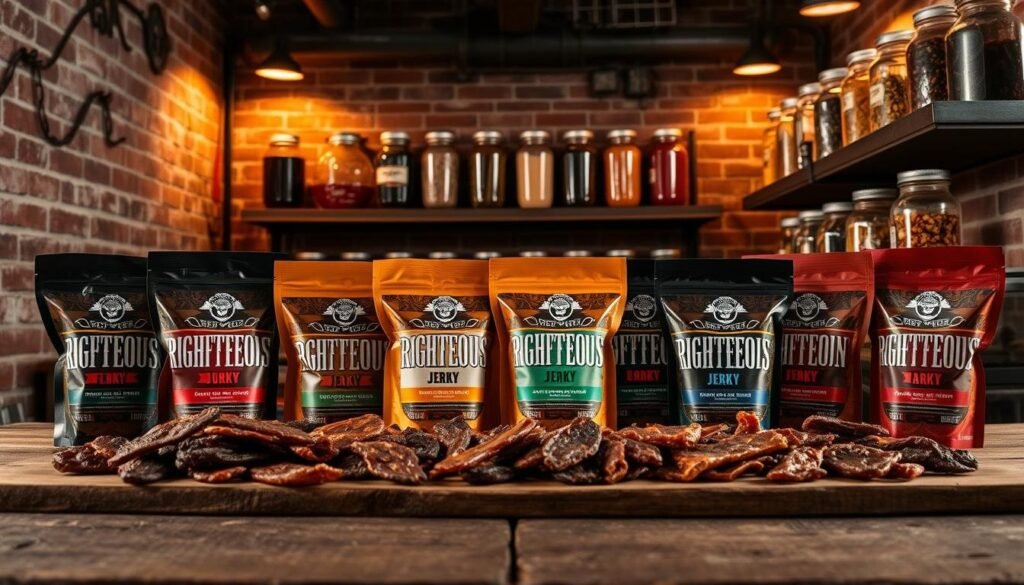 Righteous Felon Beef Jerky Product Line Righteous Felon Beef Jerky Product Line